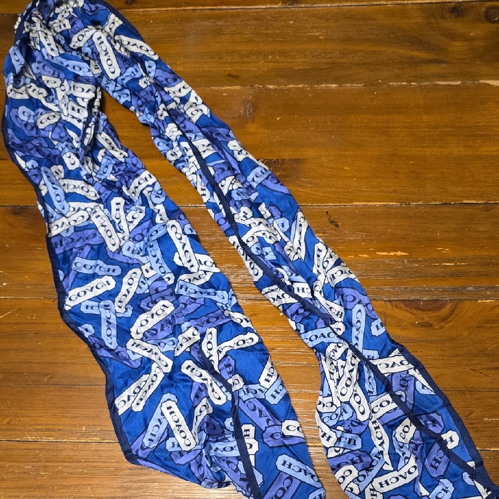Coach Silk Scarf